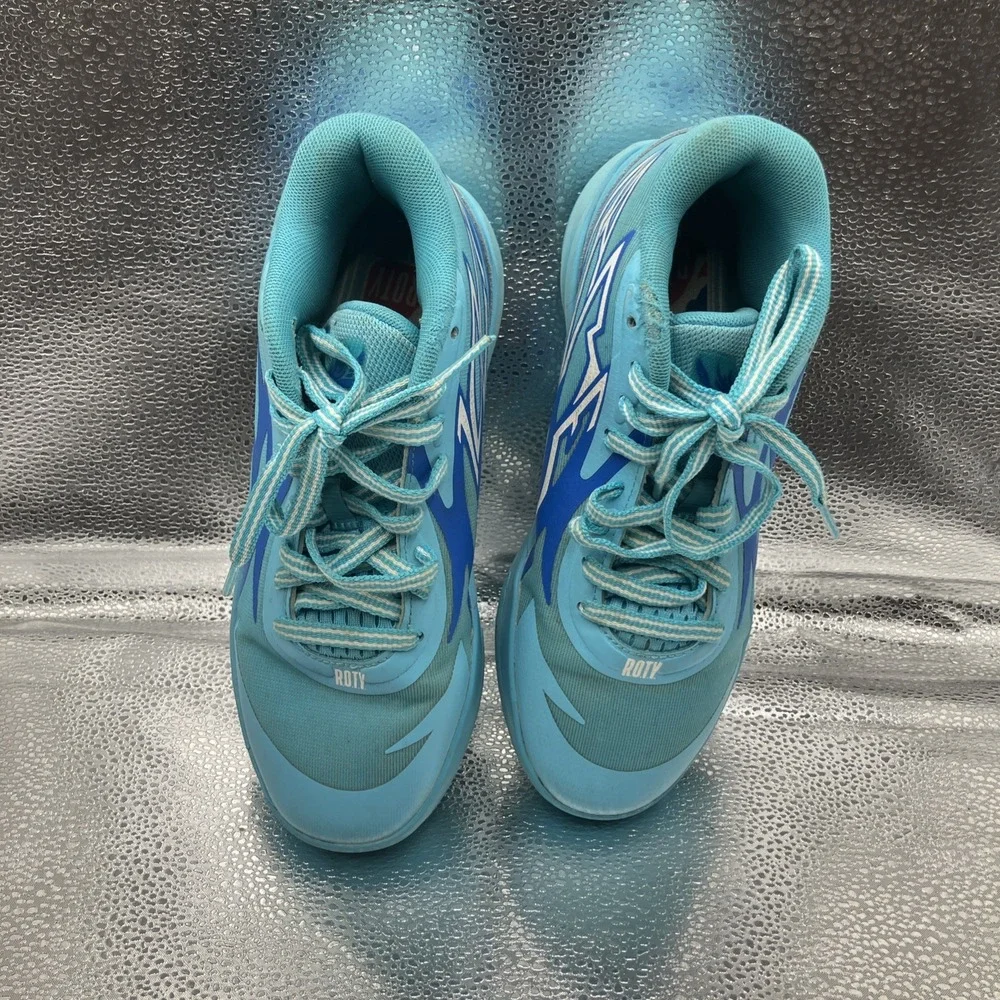Puma Melo ROTY Youth Basketball Shoes Blue US 5.5